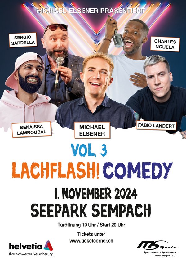 Lachflash! Comedy Vol.3 2024